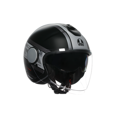 AGV Eteres Mondello Kask | Mat Siyah Gri Açık Kask ECE 22.06Agv Eteres Mondello Kask Mat Siyah Gri Açık Kask