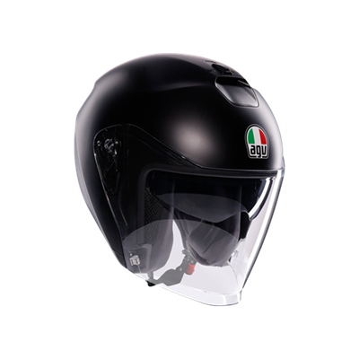 AGV Irides Mono Mat Siyah Kask | Manyetik Vizörlü ECE 22.06Agv Irides Mono Mat Siyah Kask