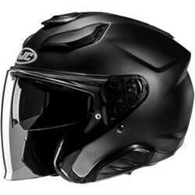 HJC F31 Semi Flat Siyah Kask | Güneş Vizörlü ECE 22.06Hjc F31 Semi Flat Siyah Kask