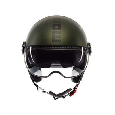 Momo Design FGTR Evo Kask | Mono Matt Green BlackMomodesign FGTR Evo Kask Mono Matt Green Black