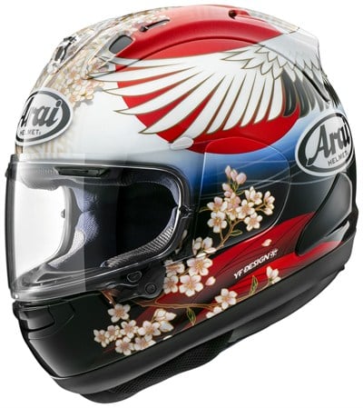 Arai RX-7V EVO Tsubasa Kask | ECE 22.06 Profesyonel YarışArai RX-7V EVO Tsubasa Kask