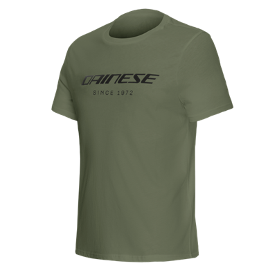 Dainese Essence Wordmark Erkek Tişört | Green BronzeDainese Essence Wordmark Erkek T Shırt