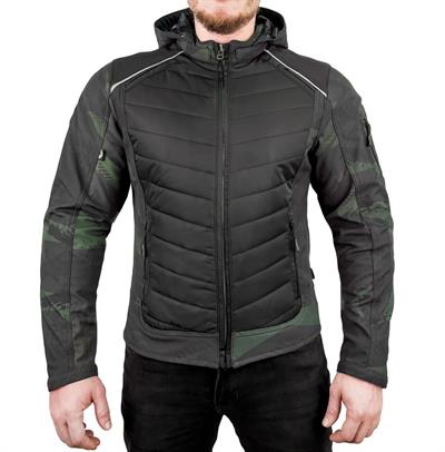 TheBikerJeans Everest Waterproof Khaki Camo Korumalı Motosiklet Montu Erkek