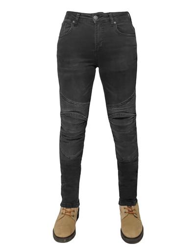 TheBikerJeans Evo Ultura Flx. Smoky Korumalı Kadın Motosiklet Pantolonu