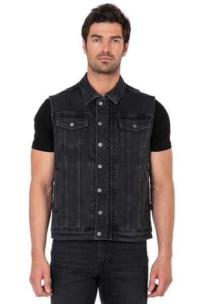 TheBikerJeans Iron Vest Air Motosiklet Yeleği Erkek