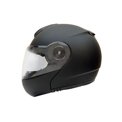 Zeus ZS-3050 Matt Black Çene Açılır Motosiklet Kask