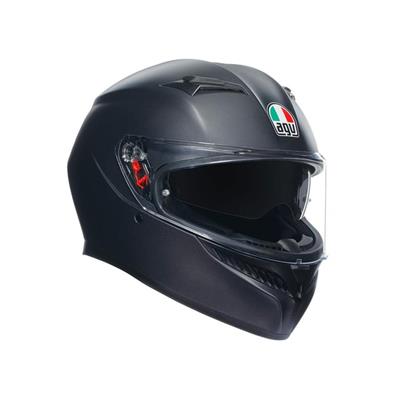 AGV K3 Mono Matt Black Kask | ECE 22.06 & Pinlock Dahil
