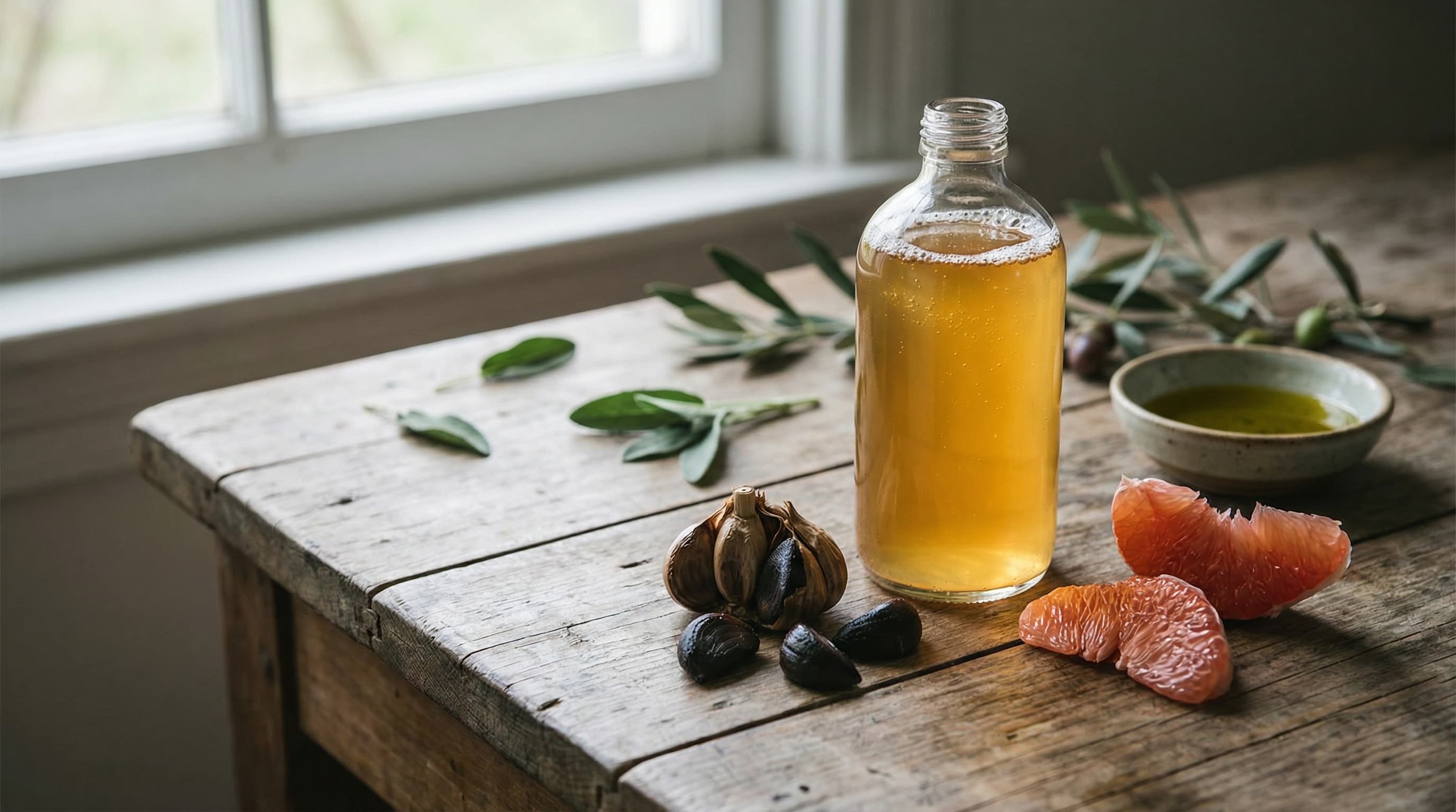 2026’nın Fermente Üçlüsü: Siyah Sarımsak, Pomelo ve Kombucha ile Mutfakta Simya