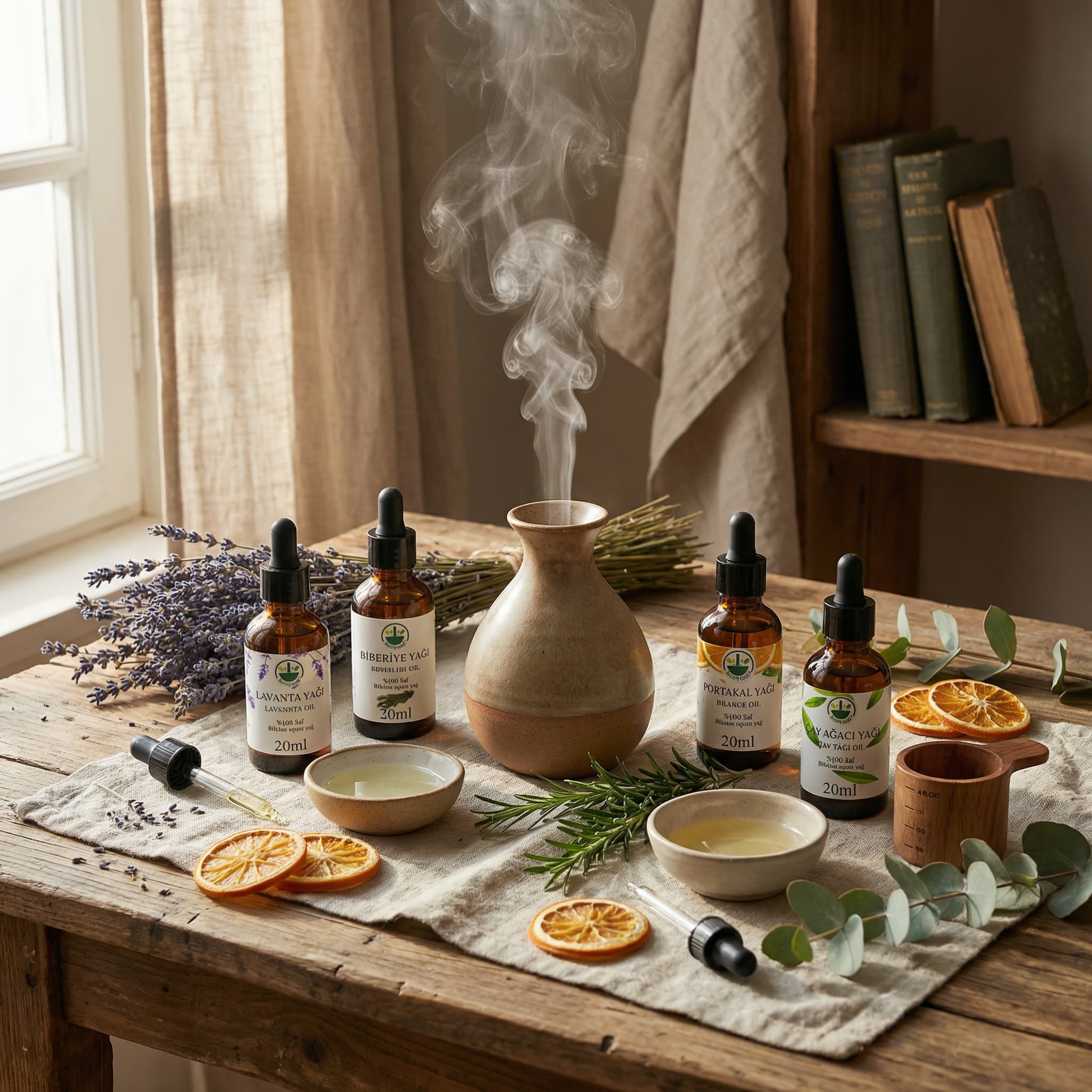 Aromaterapi 101: Doğal Yağlarla Şifa, Bakım ve Huzur Rehberi