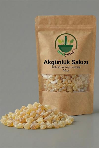 Akgünlük Sakızı (Sığla Reçinesi) 50 g – %100 Doğal