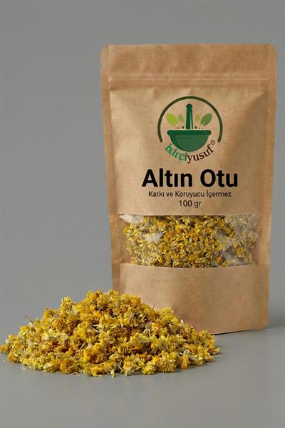 Altın Otu (Ölmez Çiçek Otu) 100 g – Doğal Kurutulmuş