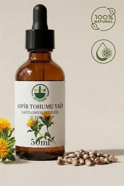 Aspir Tohumu Yağı 50 ml – %100 Saf & Doğal (Soğuk Sıkım)