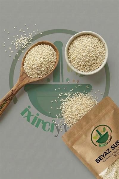 Beyaz Susam 100 g – Çiğ & Doğal