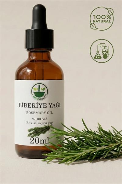 Biberiye Uçucu Yağı 20 ml – %100 Saf & Doğal