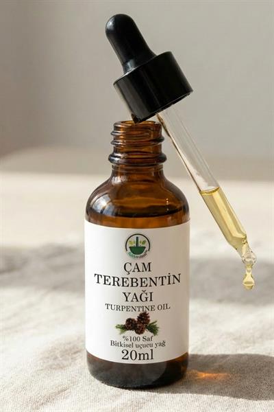 Çam Terebentin Uçucu Yağı 20 ml – Saf & Doğal