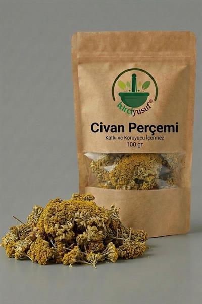 Civanperçemi 100 g – Doğal Kurutulmuş & Yeni Mahsül