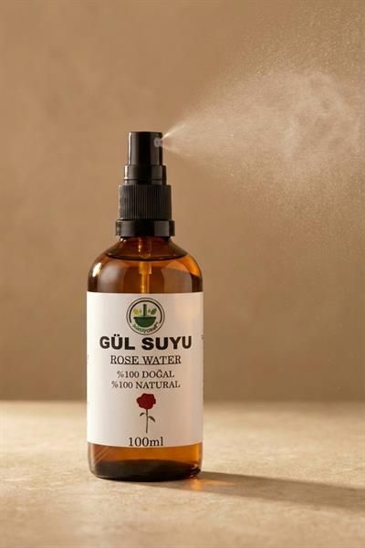Doğal Gül Suyu 100 ml – %100 Saf