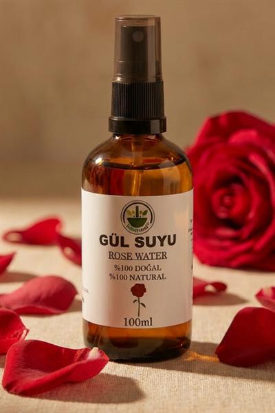 Doğal Gül Suyu 100 ml – %100 Saf
