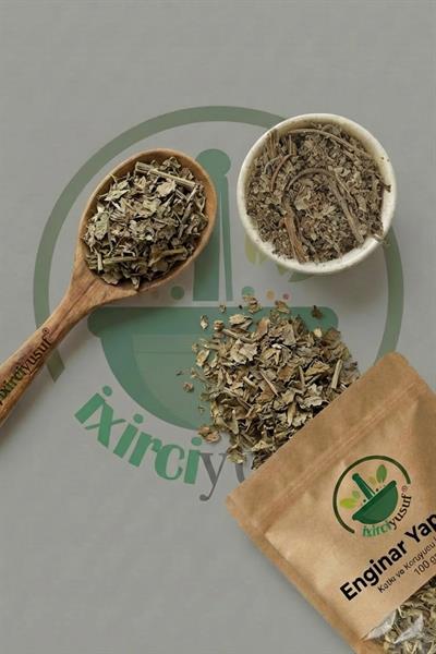 Enginar Yaprağı Çayı 100 g – Doğal Kurutulmuş & Elenmiş