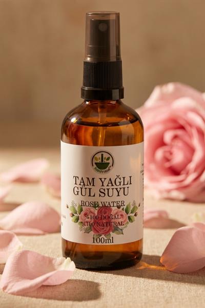 Gül Suyu 100 ml – Yağı Alınmamış %100 Saf Tonik