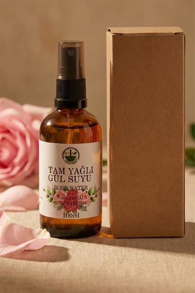 Gül Suyu 100 ml – Yağı Alınmamış %100 Saf Tonik