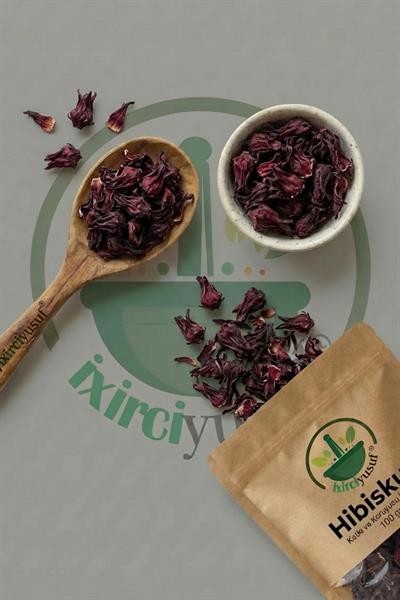 Hibisküs Çayı (Nar Çiçeği) 100 g – Doğal & Kurutulmuş