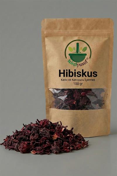 Hibisküs Çayı (Nar Çiçeği) 100 g – Doğal & Kurutulmuş
