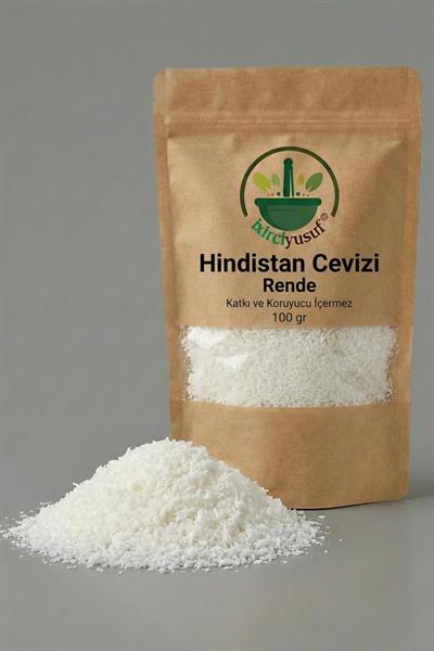 Hindistan Cevizi Rende 100 g – Yağı Alınmamış
