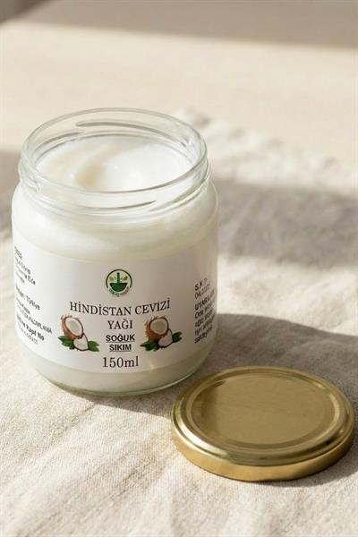 Hindistan Cevizi Yağı 150 ml – %100 Saf & Doğal (Soğuk Sıkım)