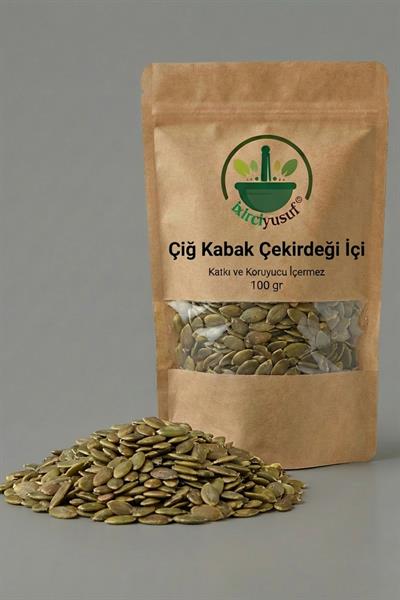 Kabak Çekirdeği İçi 100 g – Çiğ & Doğal
