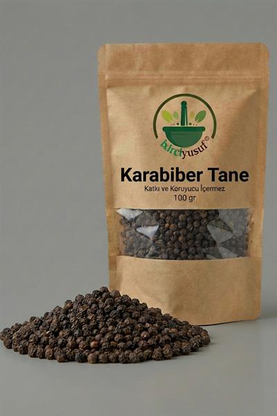Karabiber Tane 100 g – İri Taneli & Elenmiş