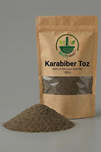 Karabiber Toz 100 g – Öğütülmüş