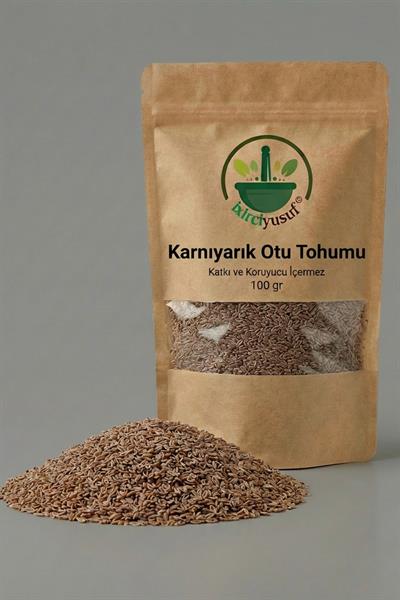 Karnıyarık Otu Tohumu (Psyllium) 100 g – Doğal