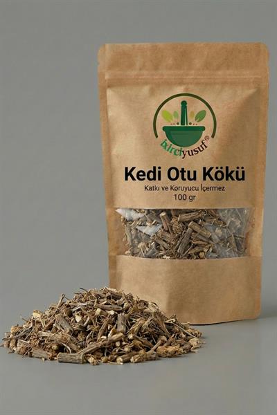 Kedi Otu Kökü 100 g – Elenmiş & Katkısız