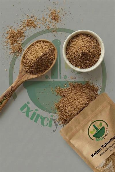 Keten Tohumu Tozu 250 g – Öğütülmüş & Katkısız