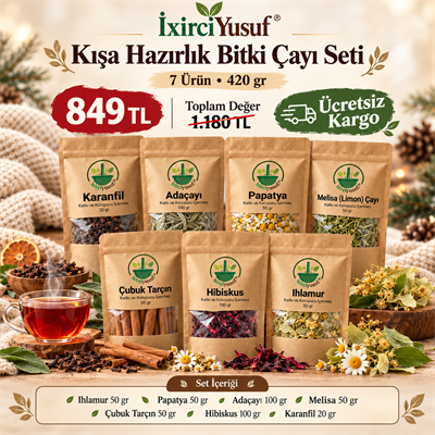 Kışa Hazırlık Bitki Çayı Seti