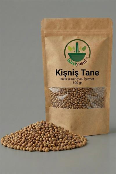 Kişniş Tane 100 g – Elenmiş & Doğal