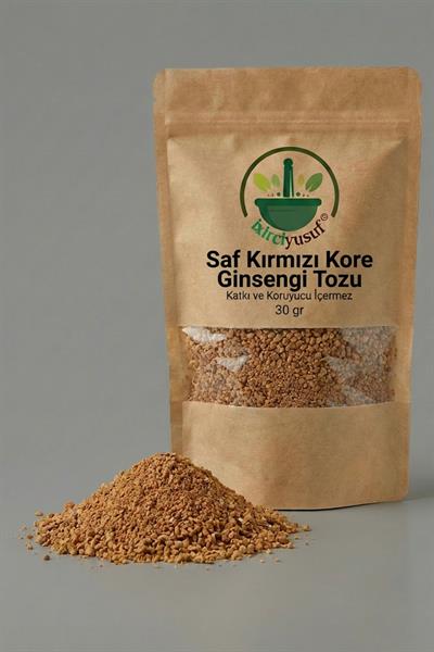 Kore Ginsengi Tozu 30 g – Saf & Öğütülmüş