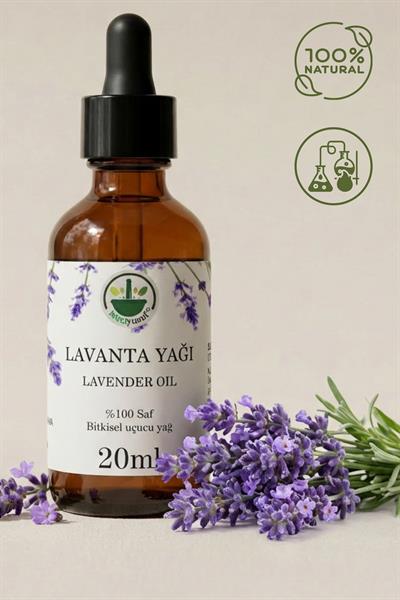 Lavanta Uçucu Yağı 20 ml – %100 Saf & Doğal