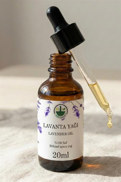 Lavanta Uçucu Yağı 20 ml – %100 Saf & Doğal