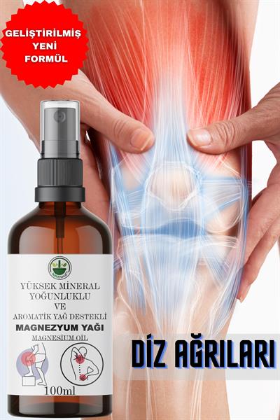 Magnezyum Yağı Sprey 100 ml – Yüksek Mineral Destekli