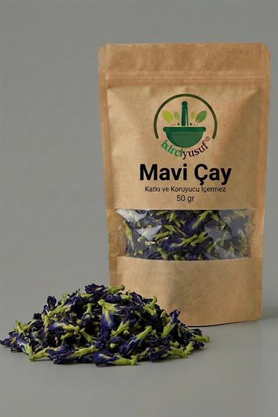 Mavi Çay / Mavi Kelebek Sarmaşığı Çayı 50 g (Blue Butterfly Tea) – Doğal
