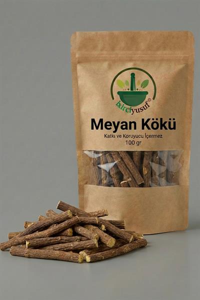 Meyan Kökü 100 g – Doğal Kurutulmuş & Elenmiş