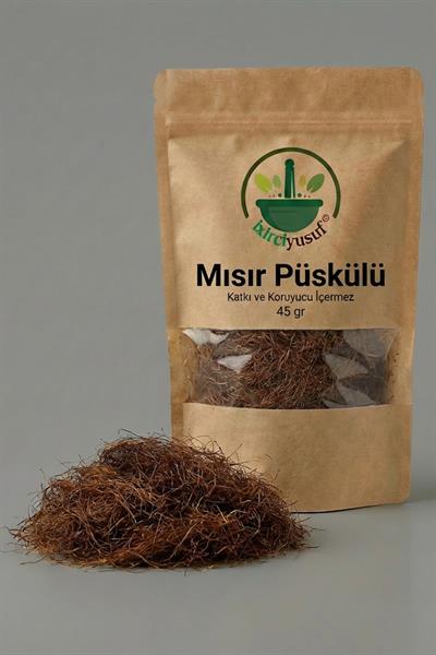Mısır Püskülü 45 g – Doğal & Elenmiş
