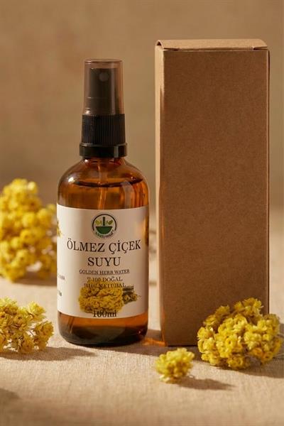 Ölmez Çiçek (Helyakrisum) Suyu 100 ml – Yağı Alınmamış Tonik