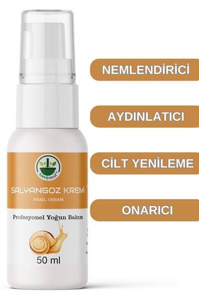 Salyangoz Kremi 50 ml – Aydınlatıcı & Nemlendirici