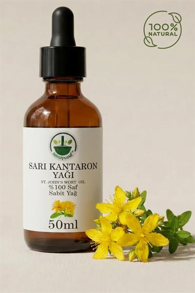 Sarı Kantaron Yağı 50 ml – %100 Saf & Doğal