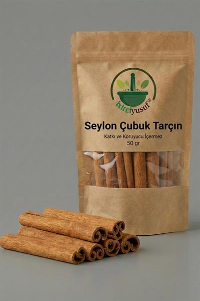 Seylon Çubuk Tarçın 50 g – Katkısız