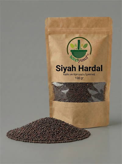 Siyah Hardal Tohumu – Katkısız & Elenmiş