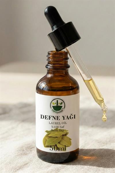 Soğuk Sıkım Defne Tohumu Yağı 50 ml – %100 Saf & Doğal